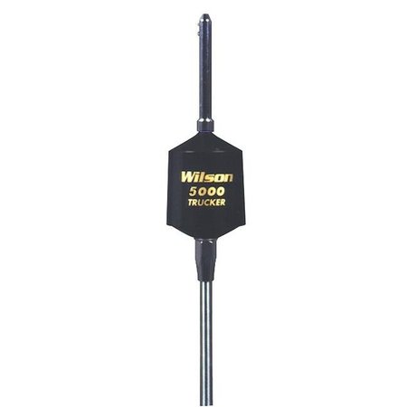 WILSON CB ANTENNAS Wilson Antennas 305550-5 T5000 Trucker Series Mobile CB Antenna with 5 & 10 Shaft; Black 305550-5